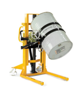 Empilhadeira Manual Gira Tambor 350kg Elevação 1,5m com Cinta de Segurança - EquipaPRO ETB3515