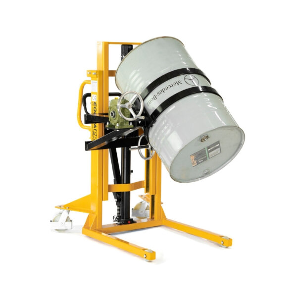 Empilhadeira Manual Gira Tambor 350kg Elevação 1,5m com Cinta de Segurança – EquipaPRO ETB3515