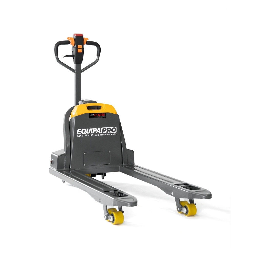 Paleteira Elétrica 1.500kg com rodas duplas 685mm e Bateria de Lítio 24v_20Ah