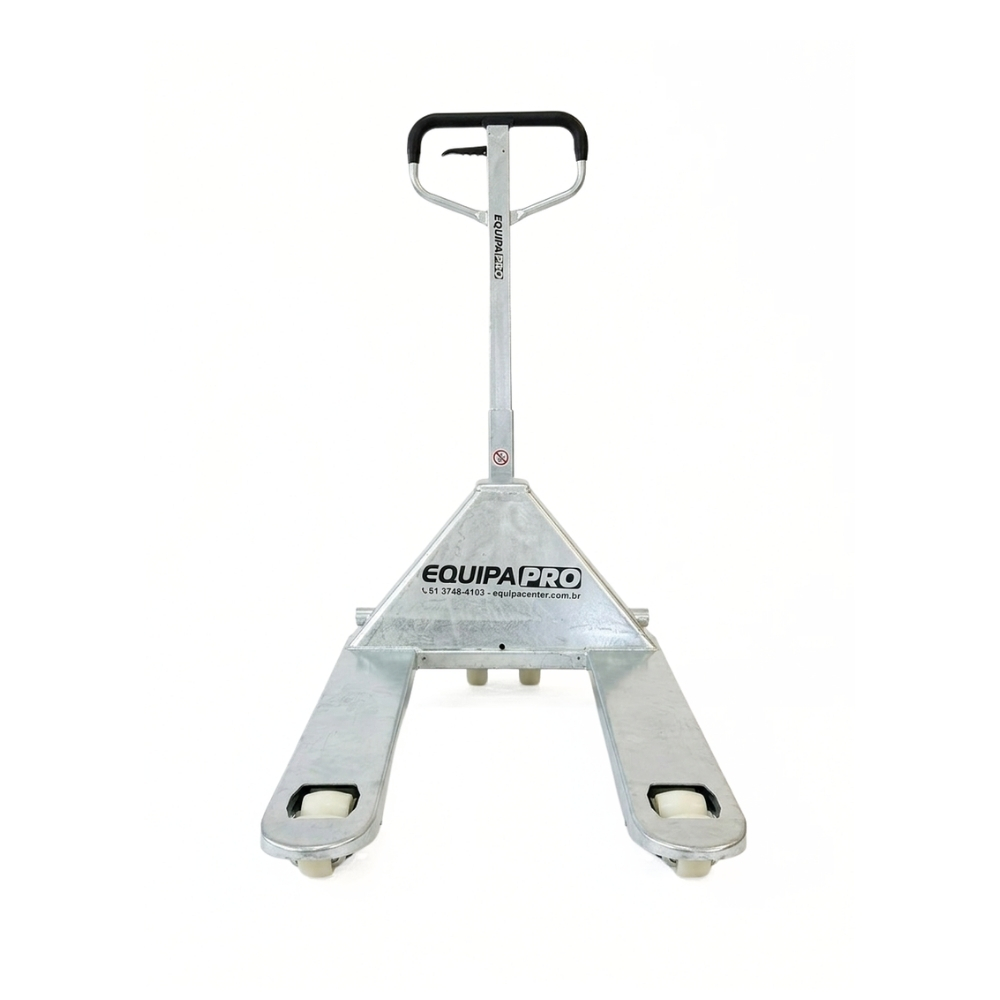 Paleteira Manual para 2.500kg Galvanizada com Rodas Duplas em Nylon 680mm (4)