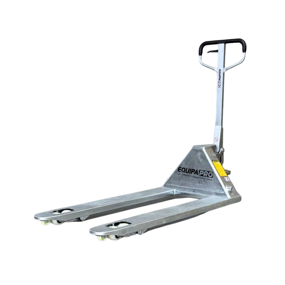 Paleteira Manual para 2.500kg Galvanizada com Rodas Duplas em Nylon 680mm (4)
