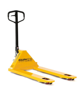 Paleteira Manual para 3.000kg Alongada com Garfo de 1,8m com Rodas Duplas em Nylon - EquipaPRO PMX3068 NY EXT