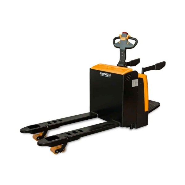 Paleteira Elétrica 3.000kg com Plataforma para Operador Embarcado e Bateria 210Ah – EquipaPRO PRX3000