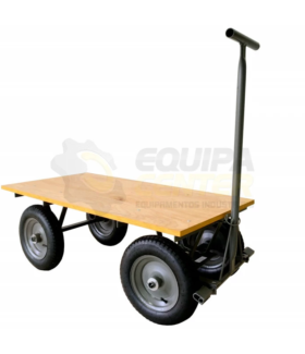 Carro Plataforma para 400kg Plataforma de 120x60cm - Friza F-4114