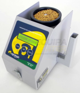 Medidor de umidade e PH (Peso Hectolitro) Portátil para Grãos, Farelos e Farinhas  Agrologic AL 101