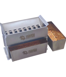 Quarteador de Cereais em Inox Johnes 16 Canais x 18mm